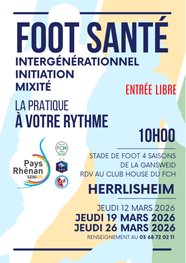 Foot Sant&eacute; 1903 et 2603 HERRLISHEIM
