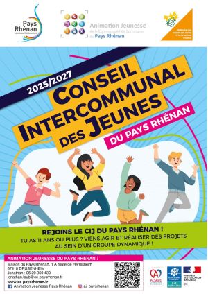 CIJ Pays Rhénan  2025-2027 - Affiche